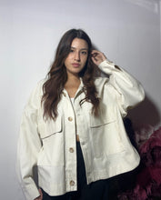 Carica l'immagine nel visualizzatore di Gallery, Giacchetta panna🤍
